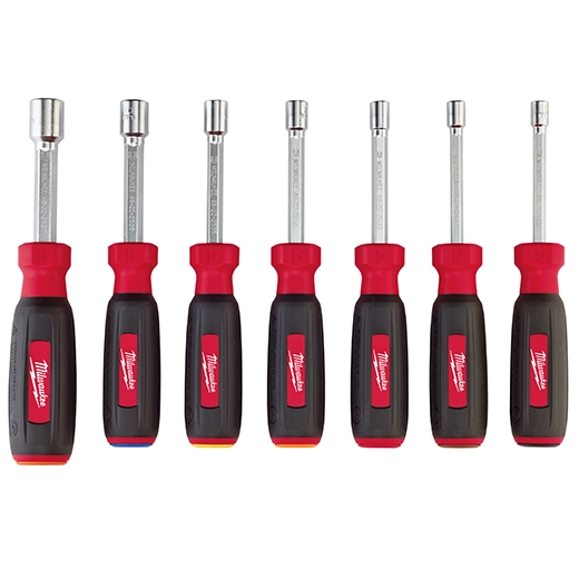 Juego de llaves magnéticas para tuercas métricas Hollowcore™ de 7 piezas